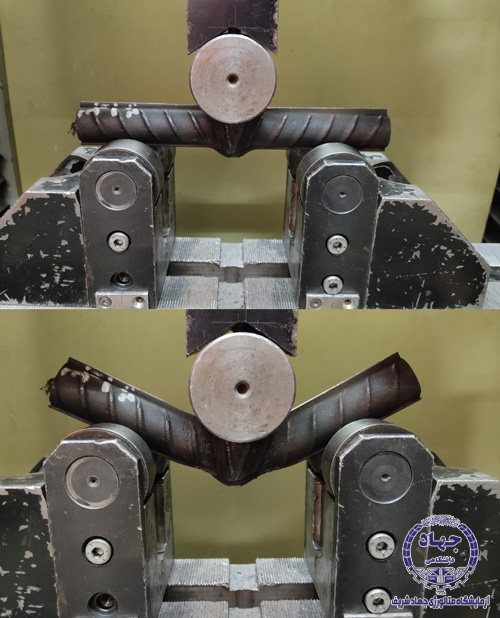 خمش میلگرد جوش فورجینگ