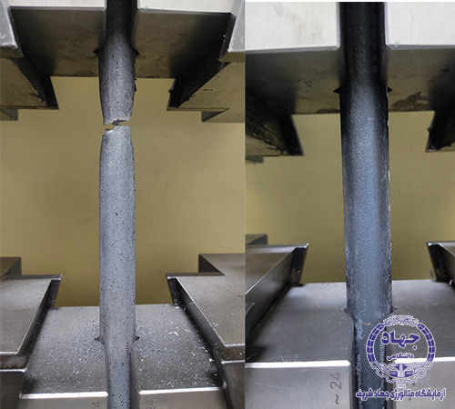 کشش میلگرد ساده