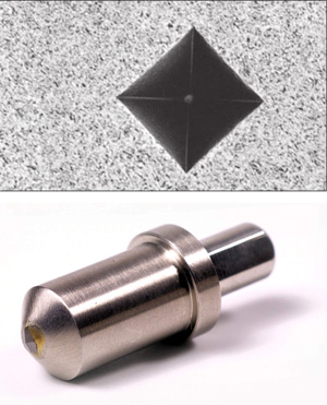 تست سختی ویکرز